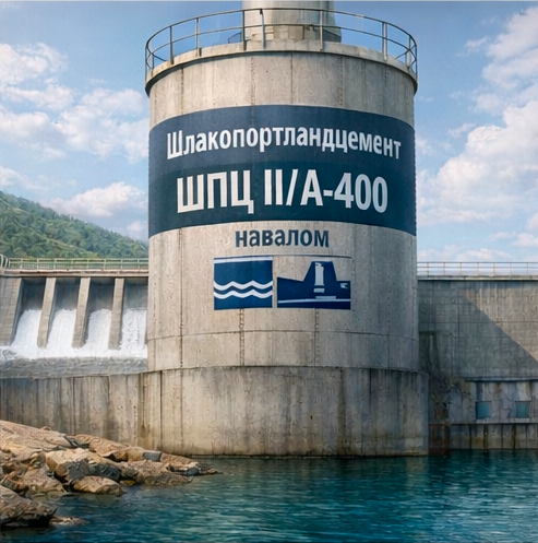 Портландцемент ШПЦ ІІІ/А-400 (навал)
