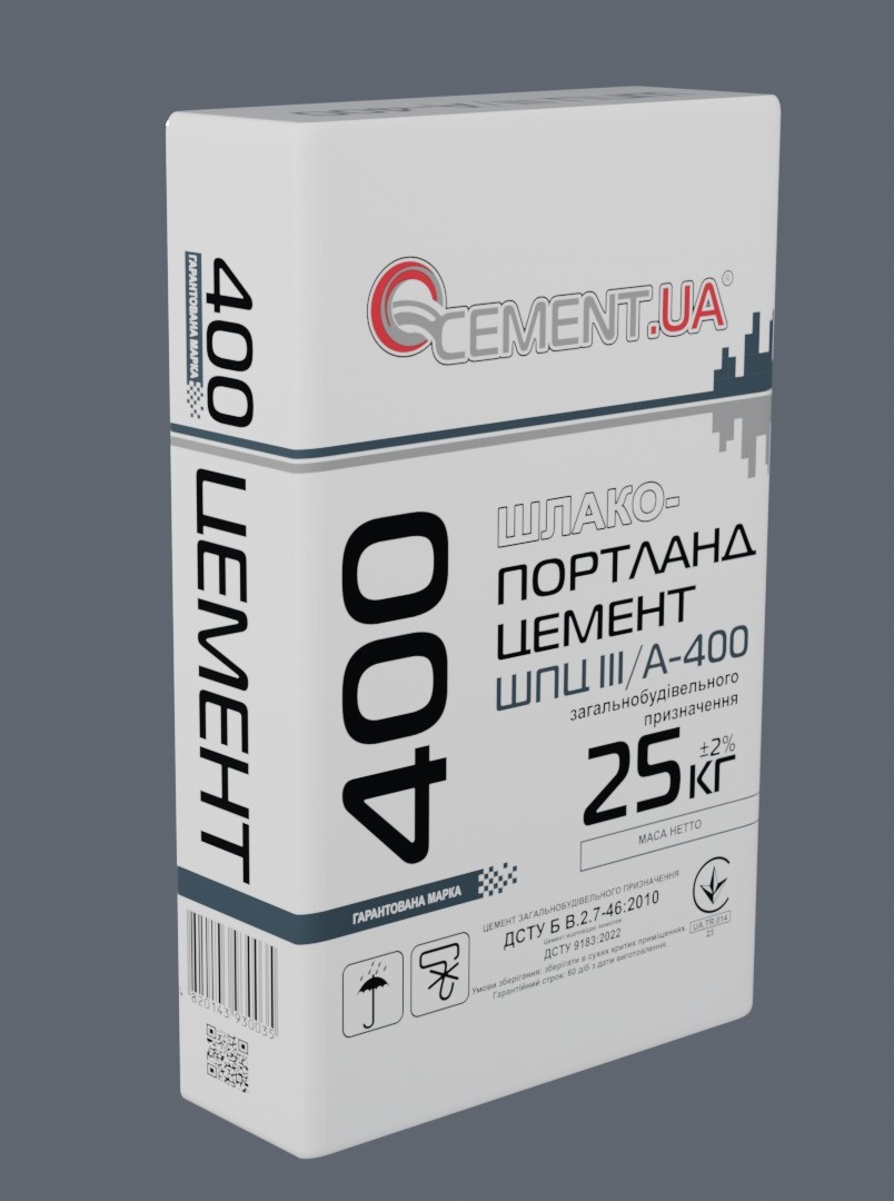 Цемент ШПЦ ІІІ/А-400 | Cement.ua